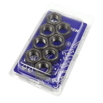 DIN 934 kl. 8. (8) M14 OBC - sešstūra, metriskais vītne, stiprība saskaņā ar DIN 267 - Iepakojums 20 gab.