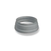 PREFA pāreja notekcaurules pieslēgšanai Ø 100/115 mm, Gaiši pelēka P10 RAL 7005
