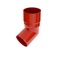 BRYZA Noteka 67° plastmasas Ø 90 mm, Sarkana RAL 3011