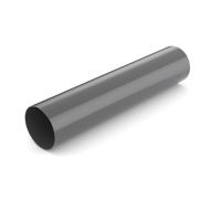 BRYZA Plastmasas notekcaurule bez uzmavas Ø 63 mm, garums 3M, Antracīts RAL 7021 BRYZA Plastmasas notekcaurule bez uzmavas Ø 63 mm, garums 3M, Antracīts RAL 7021
