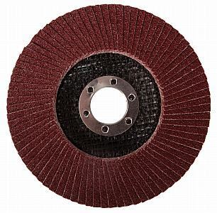 Lamelu disks tēraudam 125x22,2 graudainība 100 / iepakojumā 1 gab.